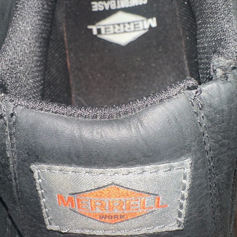 Merrell Black Slip on -Resistant Shoes - Picture 8 of 13